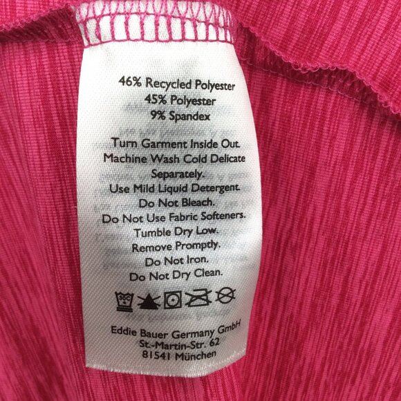 NWT Eddie Bauer Resolution High Neck Tank Top Womens Plus Size 2X Pink - Picture 9 of 9